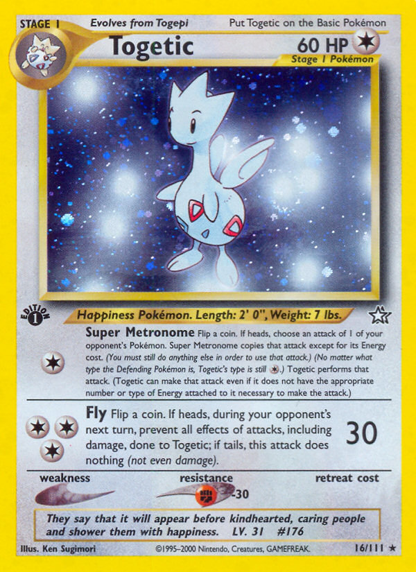 Togetic (16/111) [Neo Genesis 1st Edition] | Exor Games Bridgewater