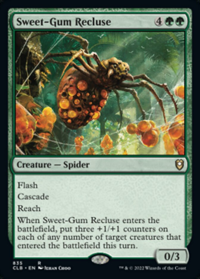 Sweet-Gum Recluse [Commander Legends: Battle for Baldur's Gate] | Exor Games Bridgewater