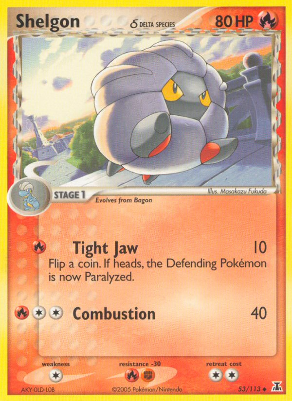 Shelgon (53/113) (Delta Species) [EX: Delta Species] | Exor Games Bridgewater