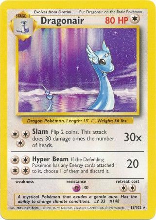 Dragonair (18/102) [Base Set Unlimited] | Exor Games Bridgewater