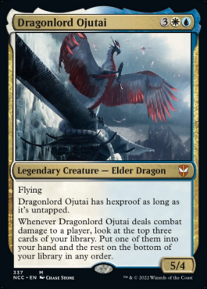 Dragonlord Ojutai [Streets of New Capenna Commander] | Exor Games Bridgewater