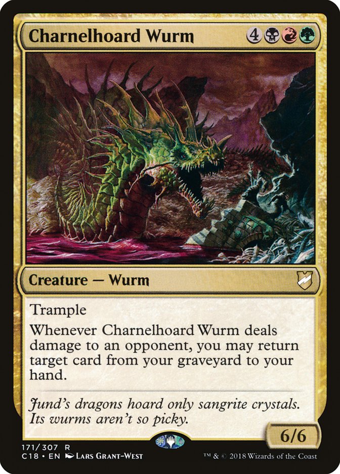 Charnelhoard Wurm [Commander 2018] | Exor Games Bridgewater