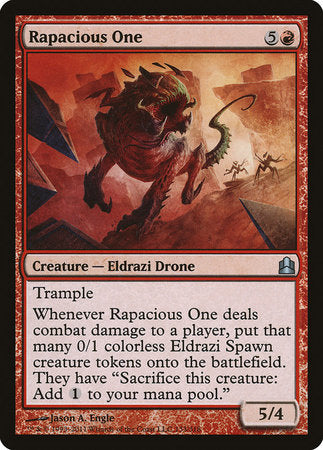 Rapacious One [Commander 2011] | Exor Games Bridgewater