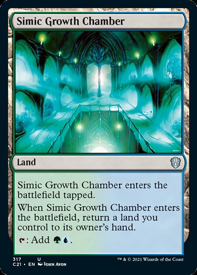 Simic Growth Chamber [Commander 2021] | Exor Games Bridgewater