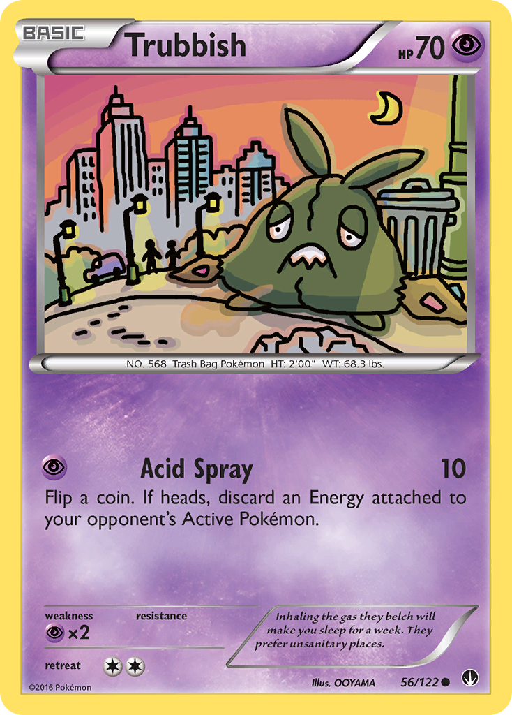 Trubbish (56/122) [XY: BREAKpoint] | Exor Games Bridgewater