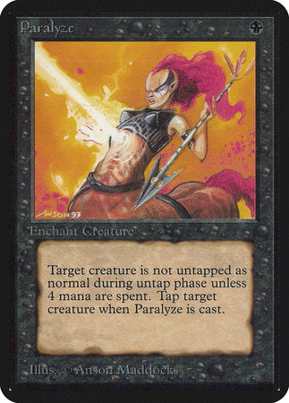 Paralyze [Limited Edition Alpha] | Exor Games Bridgewater