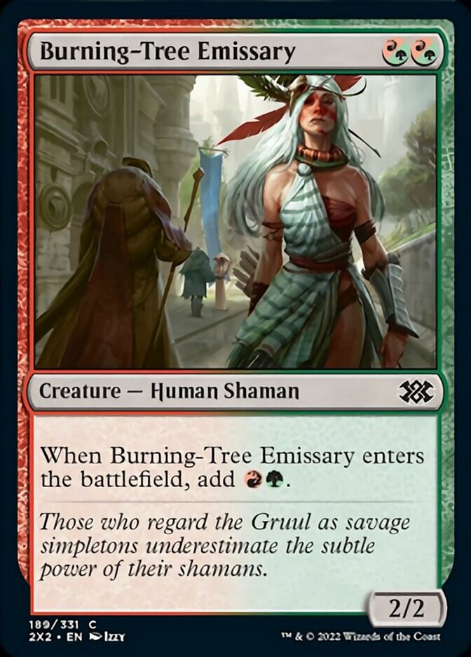 Burning-Tree Emissary [Double Masters 2022] | Exor Games Bridgewater