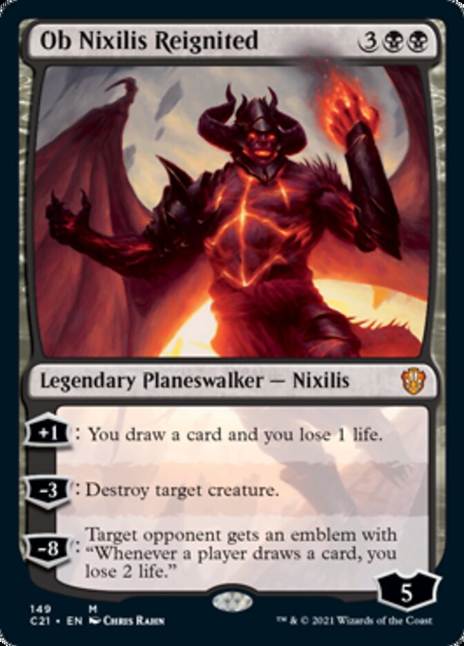 Ob Nixilis Reignited [Commander 2021] | Exor Games Bridgewater
