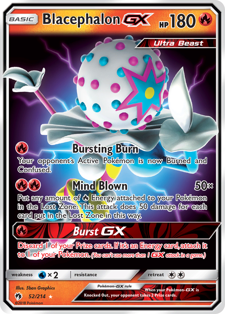 Blacephalon GX (52/214) [Sun & Moon: Lost Thunder] | Exor Games Bridgewater