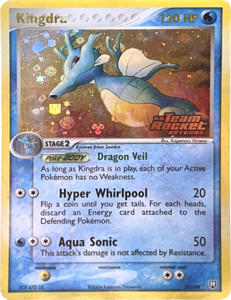 Kingdra (12/109) (Stamped) [EX: Team Rocket Returns] | Exor Games Bridgewater