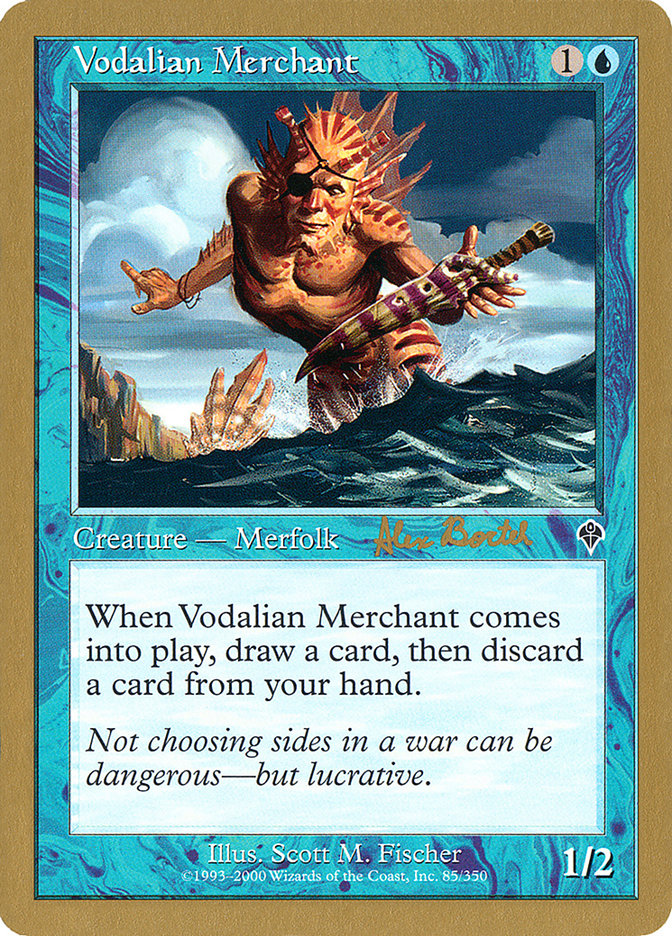 Vodalian Merchant (Alex Borteh) [World Championship Decks 2001] | Exor Games Bridgewater