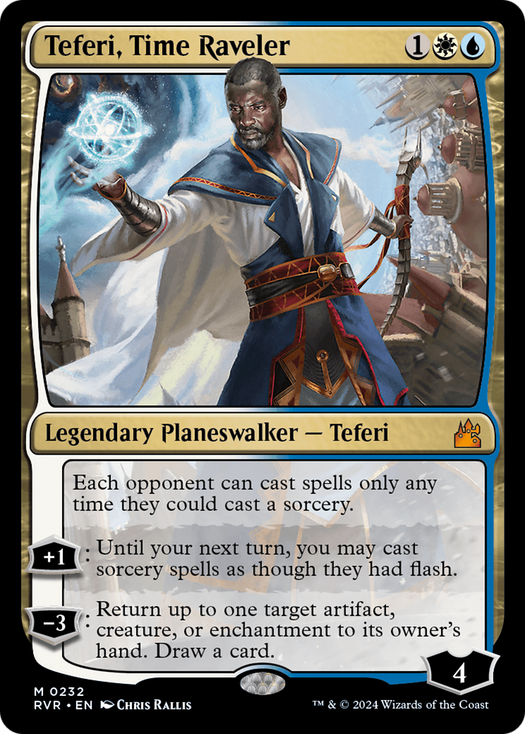 Teferi, Time Raveler [Ravnica Remastered] | Exor Games Bridgewater