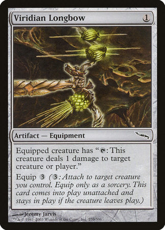 Viridian Longbow [Mirrodin] | Exor Games Bridgewater