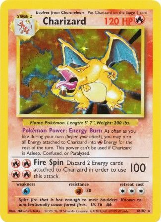 Charizard (4/102) [Base Set Unlimited] | Exor Games Bridgewater