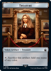 Soldier // Treasure (0028) Double-Sided Token [Doctor Who Tokens] | Exor Games Bridgewater