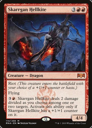 Skarrgan Hellkite [Ravnica Allegiance] | Exor Games Bridgewater