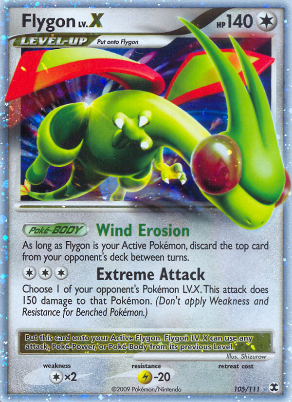 Flygon LV.X (105/111) [Platinum: Rising Rivals] | Exor Games Bridgewater