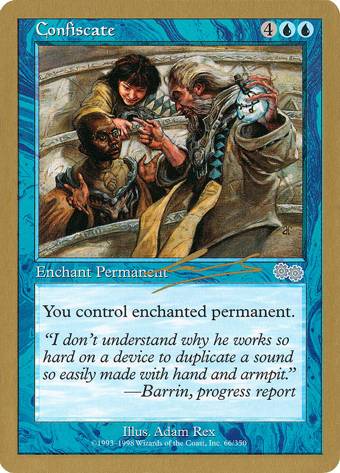Confiscate (Nicolas Labarre) [World Championship Decks 2000] | Exor Games Bridgewater