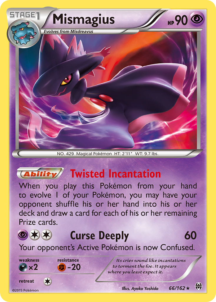 Mismagius (66/162) [XY: BREAKthrough] | Exor Games Bridgewater