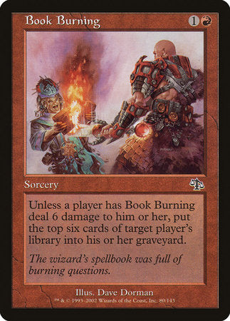 Book Burning [Judgment] | Exor Games Bridgewater