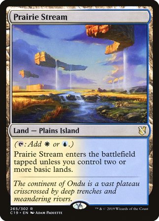 Prairie Stream [Commander 2019] | Exor Games Bridgewater