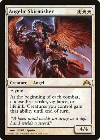 Angelic Skirmisher [Gatecrash] | Exor Games Bridgewater