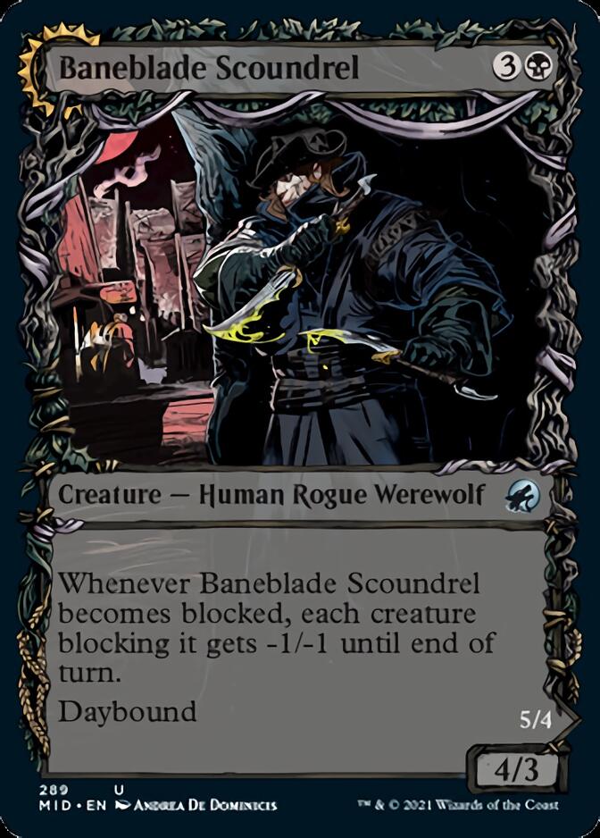 Baneblade Scoundrel // Baneclaw Marauder (Showcase Equinox) [Innistrad: Midnight Hunt] | Exor Games Bridgewater