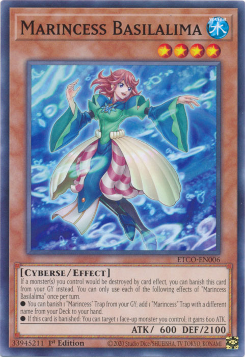 Marincess Basilalima [ETCO-EN006] Common | Exor Games Bridgewater