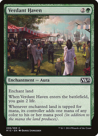 Verdant Haven [Magic 2015] | Exor Games Bridgewater