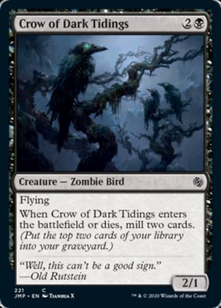 Crow of Dark Tidings [Jumpstart] | Exor Games Bridgewater