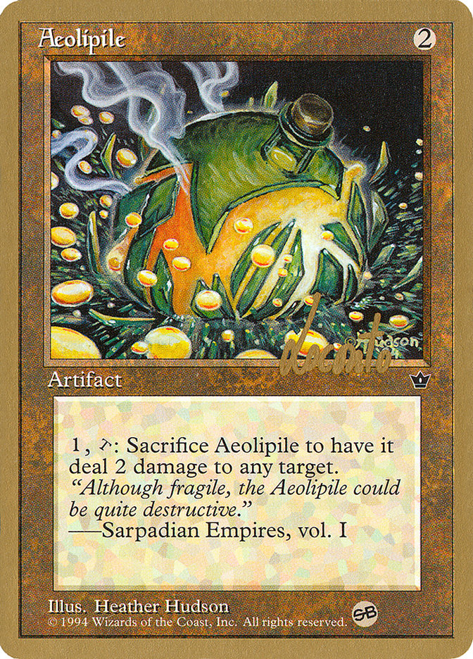 Aeolipile (Michael Loconto) (SB) [Pro Tour Collector Set] | Exor Games Bridgewater