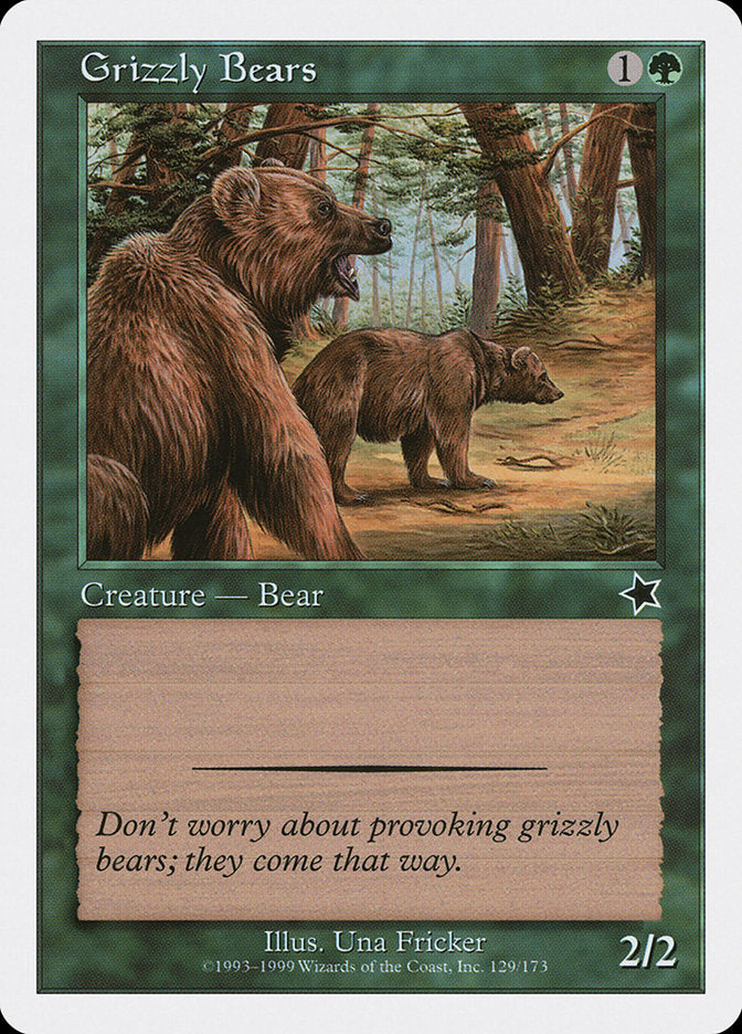 Grizzly Bears [Starter 1999] | Exor Games Bridgewater