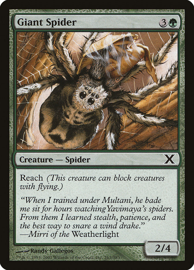 Giant Spider [Tenth Edition] | Exor Games Bridgewater