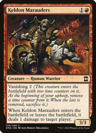 Keldon Marauders [Eternal Masters] | Exor Games Bridgewater