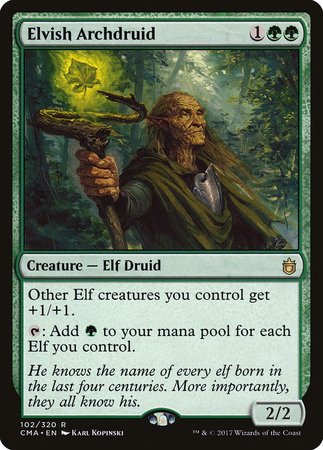 Elvish Archdruid [Commander Anthology] | Exor Games Bridgewater