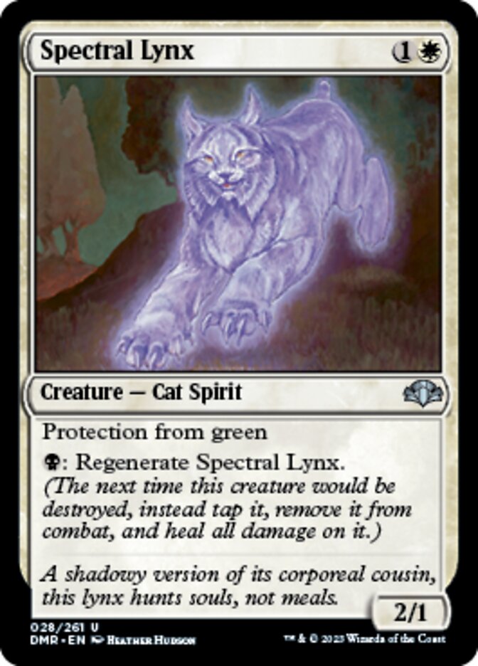 Spectral Lynx [Dominaria Remastered] | Exor Games Bridgewater