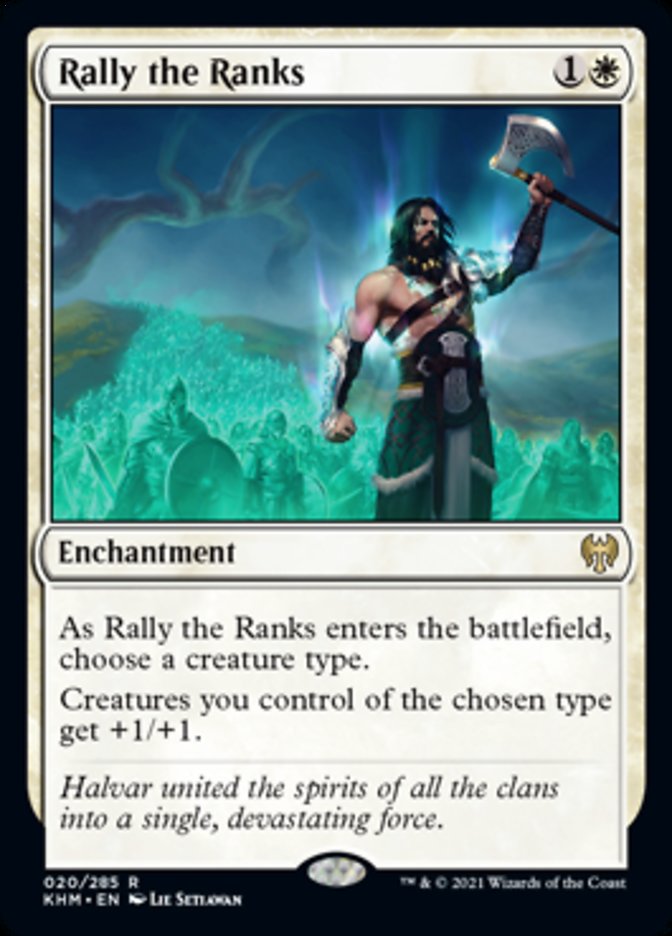 Rally the Ranks [Kaldheim] | Exor Games Bridgewater