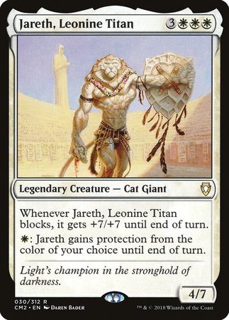 Jareth, Leonine Titan [Commander Anthology Volume II] | Exor Games Bridgewater