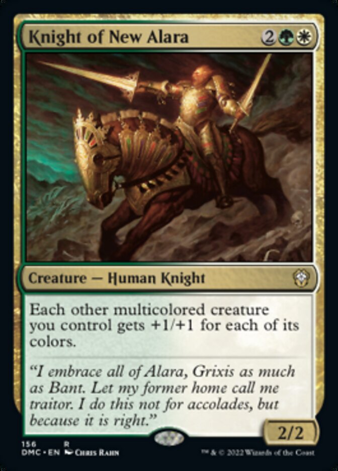 Knight of New Alara [Dominaria United Commander] | Exor Games Bridgewater