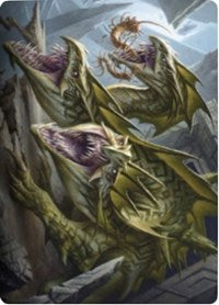 Grakmaw, Skyclave Ravager Art Card [Zendikar Rising Art Series] | Exor Games Bridgewater
