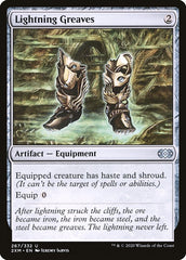 Lightning Greaves [Double Masters] | Exor Games Bridgewater