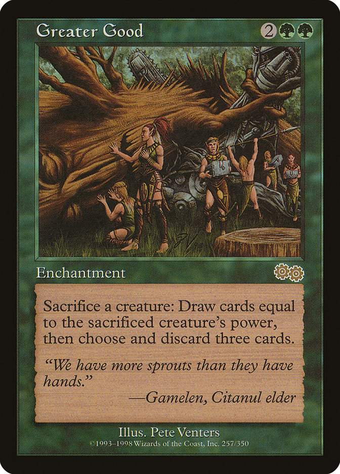 Greater Good [Urza's Saga] | Exor Games Bridgewater