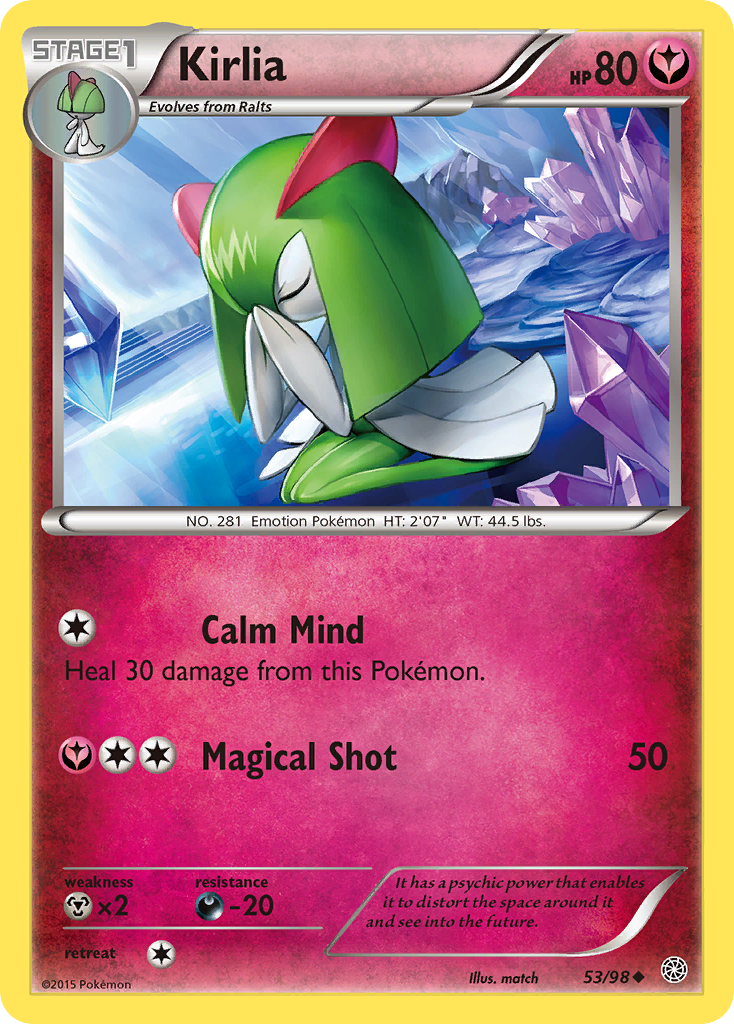 Kirlia (53/98) [XY: Ancient Origins] | Exor Games Bridgewater