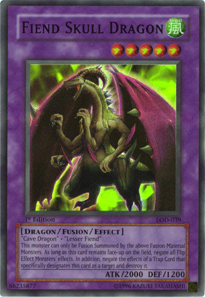 Fiend Skull Dragon [LOD-039] Super Rare | Exor Games Bridgewater