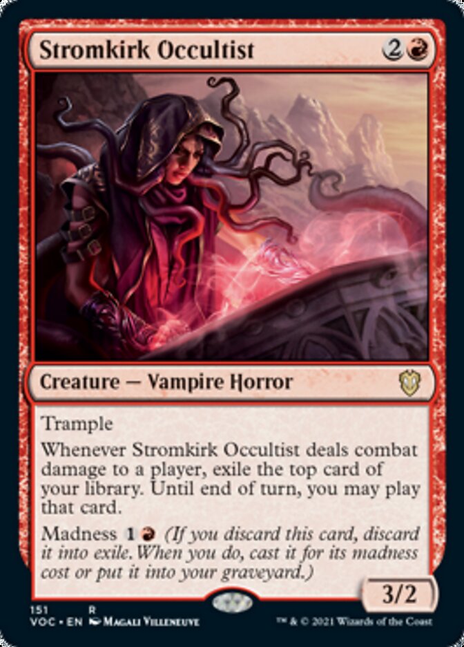 Stromkirk Occultist [Innistrad: Crimson Vow Commander] | Exor Games Bridgewater