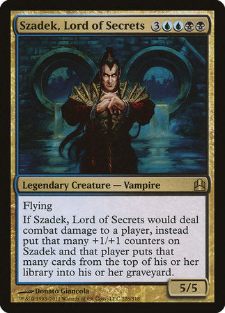 Szadek, Lord of Secrets [Commander 2011] | Exor Games Bridgewater