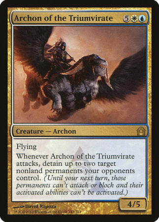 Archon of the Triumvirate [Return to Ravnica] | Exor Games Bridgewater