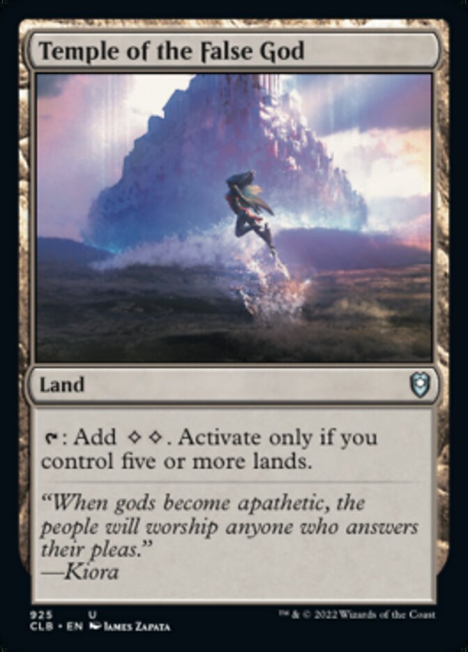 Temple of the False God [Commander Legends: Battle for Baldur's Gate] | Exor Games Bridgewater