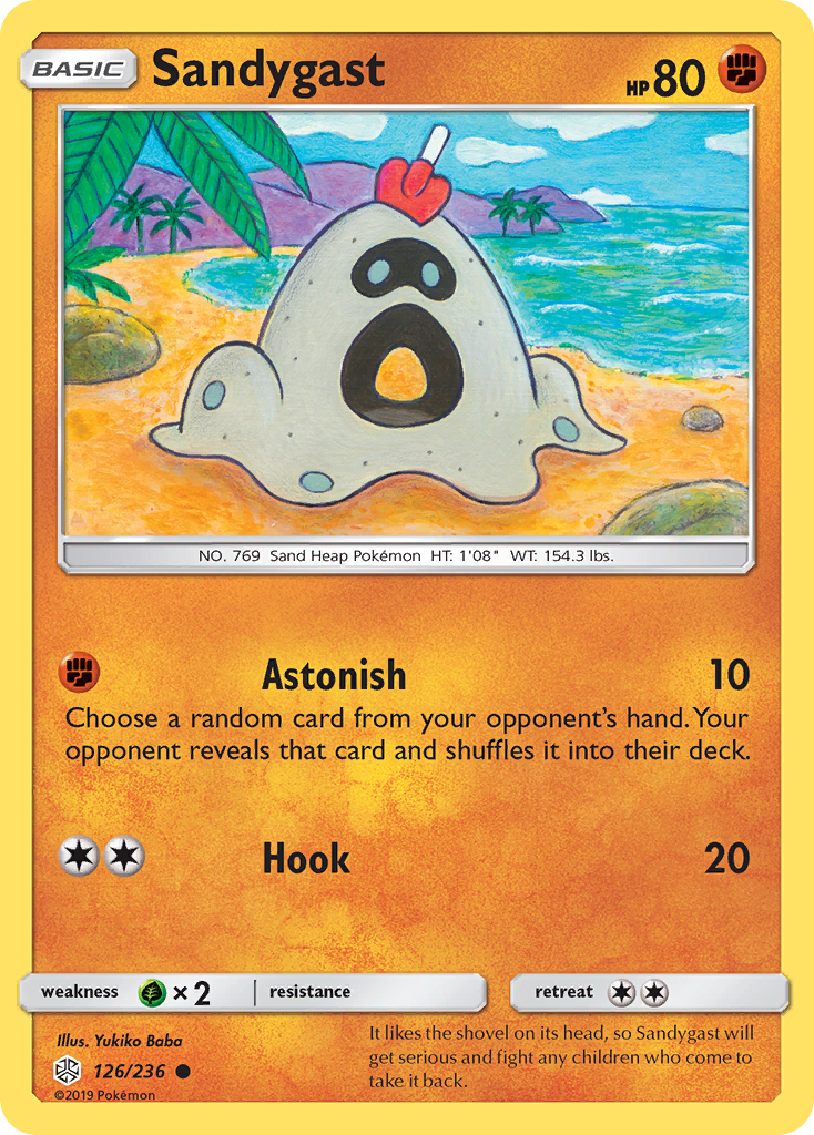Sandygast (126/236) [Sun & Moon: Cosmic Eclipse] | Exor Games Bridgewater