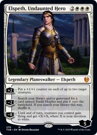 Elspeth, Undaunted Hero [Theros Beyond Death] | Exor Games Bridgewater